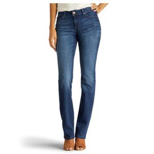 LEE Women's Modern Series Curvy Fit Bootcut Jeans